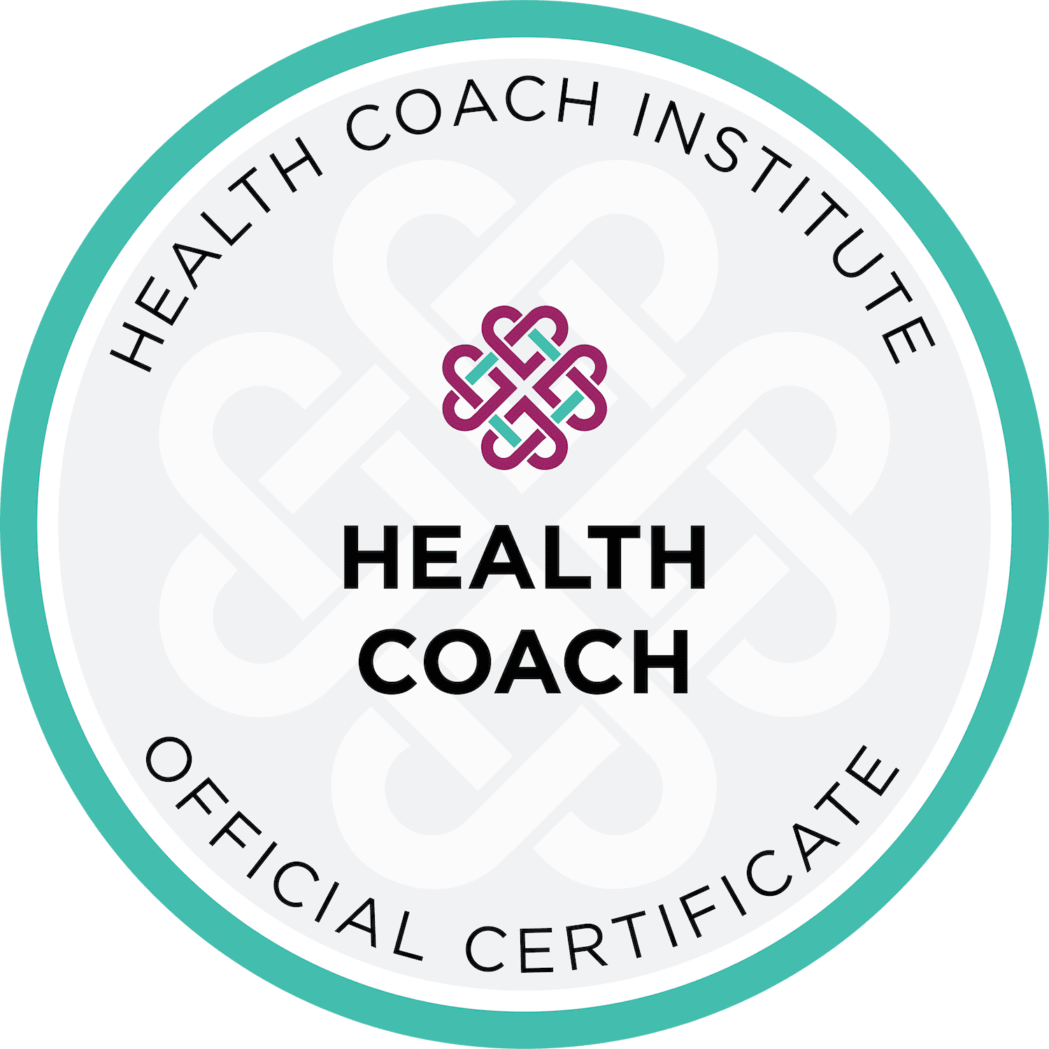 health coach certification seal